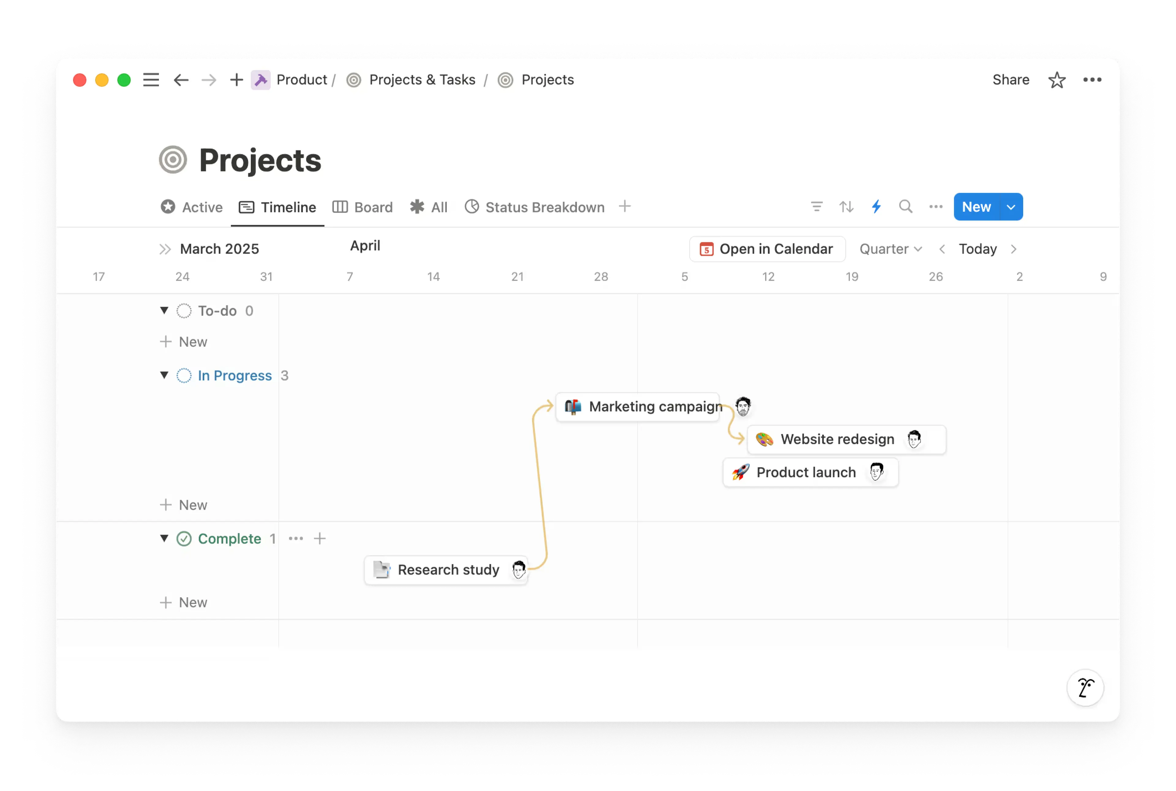 Customizing a team workspace in Notion using blocks, pages, and databases