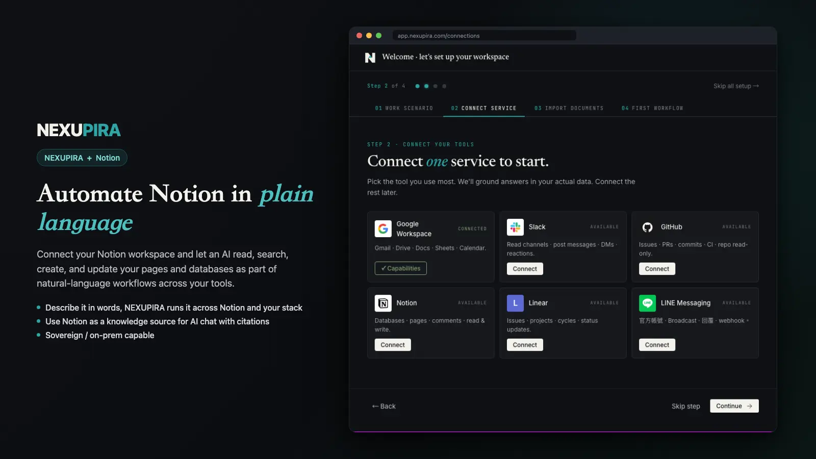 AI-powered automation platform — read, create, and update Notion pages with natural language